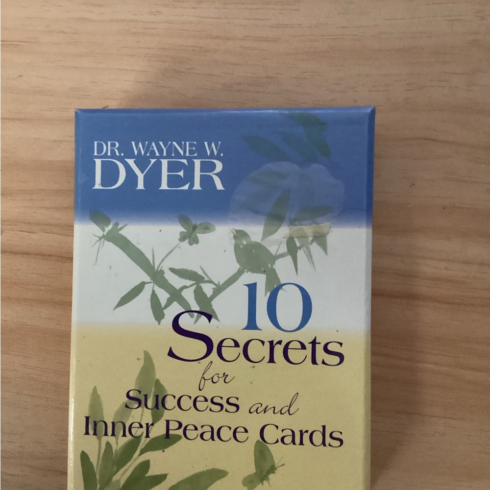 Dr Wayne W. Dyer 10 Secrets for Success…Serenity Cards